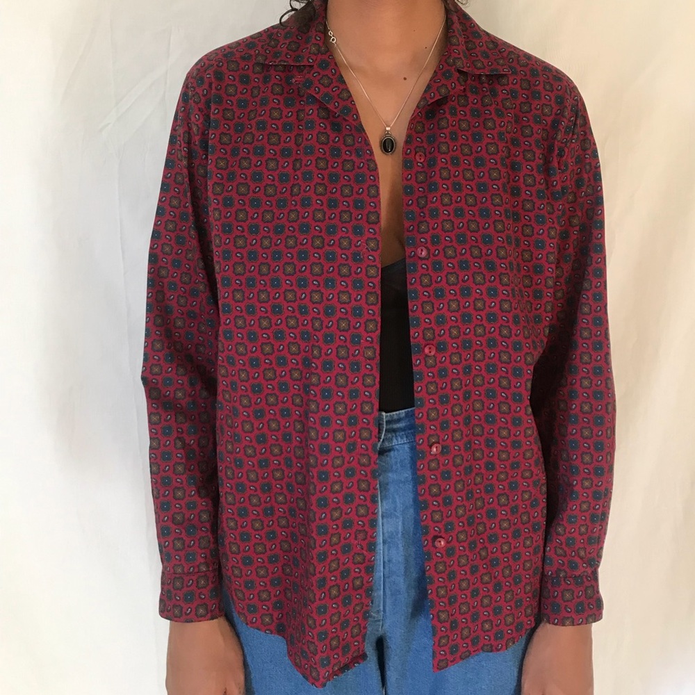 Pendleton Vintage Patterned Button Up
